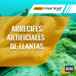 Arrecife artificial de llantas en Francia es desmontado tras su fracaso.